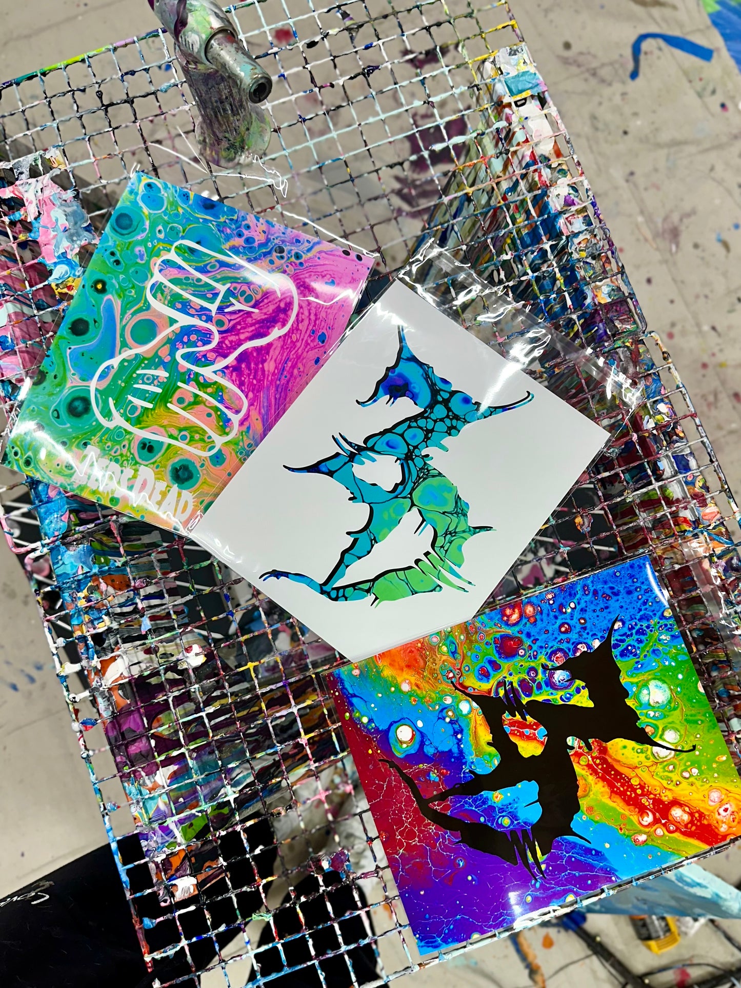 Rainbow Fluorite ZEDS DEAD 8x10 PRINT