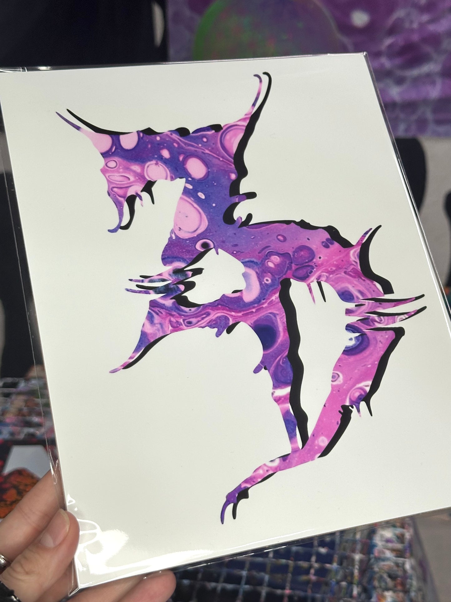Purple Jade ZEDS DEAD 8x10 PRINT