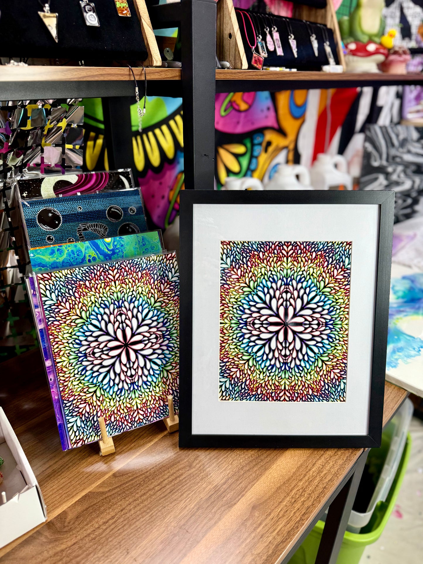Rainbow Bloom 8x10 PRINT