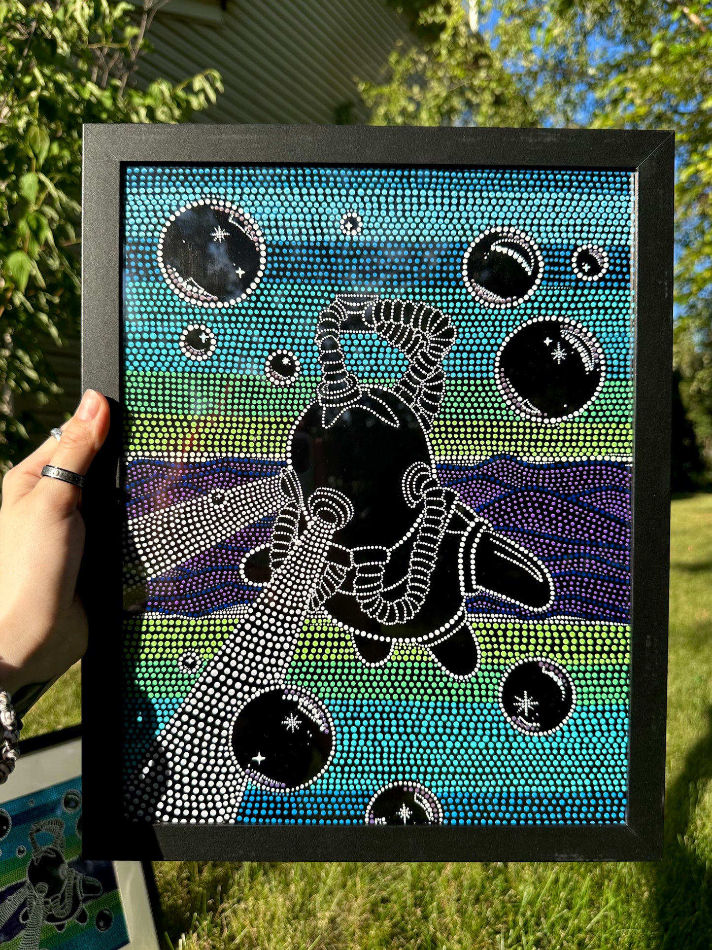 Swimming in Circles 11x14 PRINT