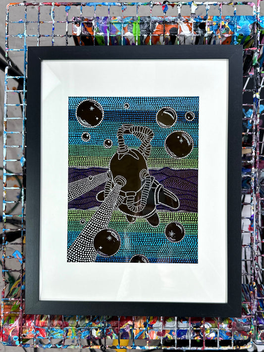 Swimming in Circles 8x10 PRINT