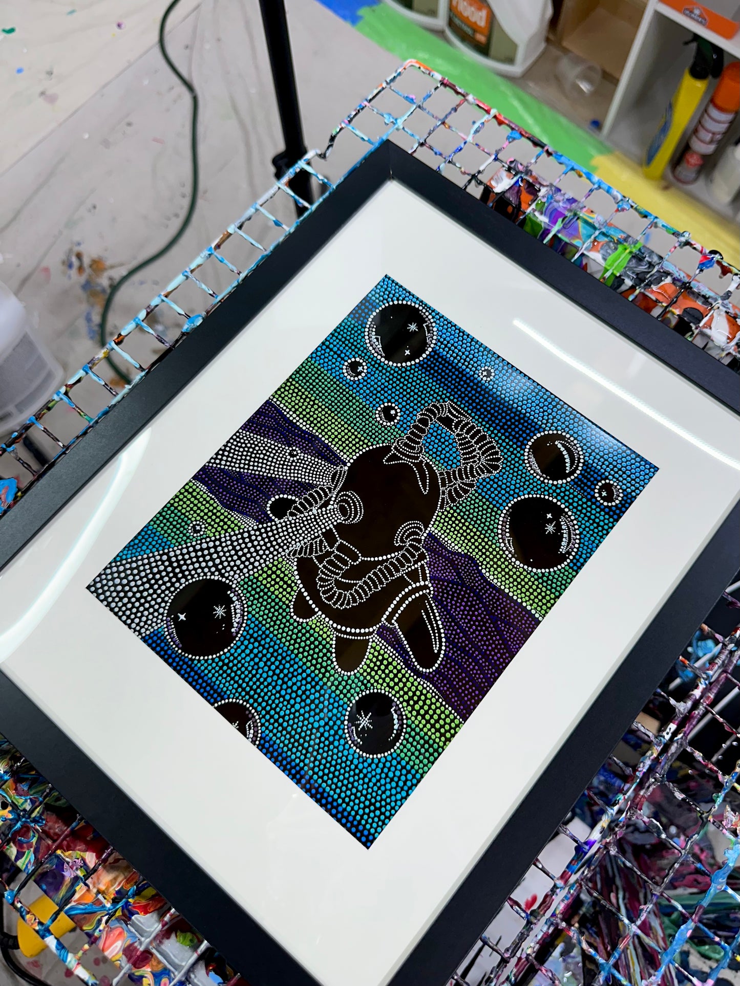 Swimming in Circles 8x10 PRINT